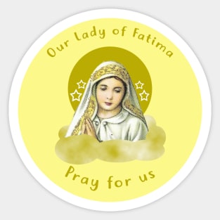 Our Lady of Fatima Sticker